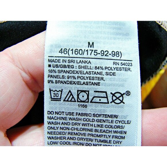 GapFit Womens Blackout Technology Peach Heather Pull On Capri Leggings Size M - Picture 7 of 11